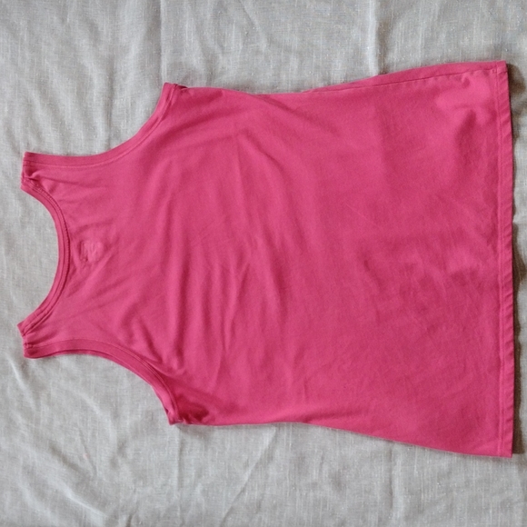 Women's Vintage Pink Athletic Sports Tank top - Picture 3 of 3